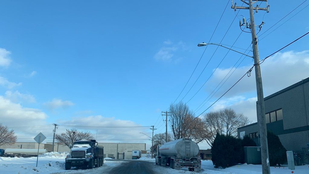Street-level daytime example from Downtown Minneapolis North Loop, cropped to show the local street context.
