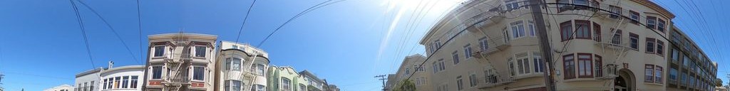 Street-level daytime example from Downtown Sf, cropped to the local street backdrop.