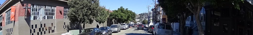 Street-level low light example from Mission Sf, cropped to the local street backdrop.