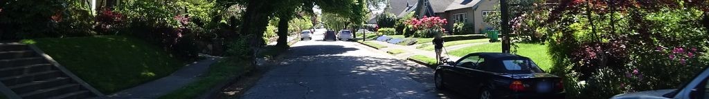 Street-level low light example from Portland Hawthorne Division Belmont, cropped to the local street backdrop.