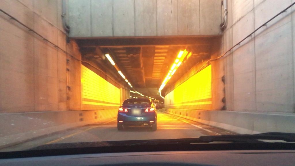Street-level low light example from Seaport South Boston, cropped to show the local street context.