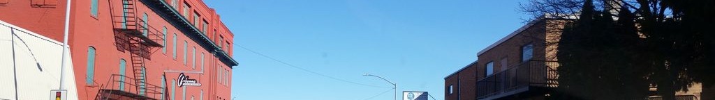 Street-level low light example from Spokane, cropped to the local street backdrop.